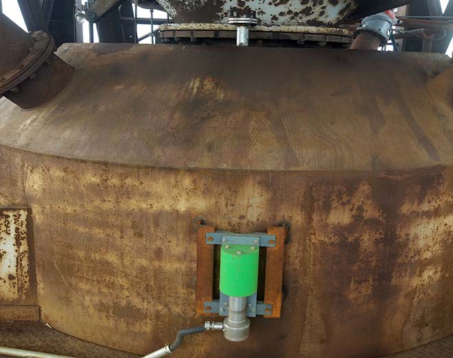 Na-22放射性儀表高爐爐頂料罐案例(圖1)