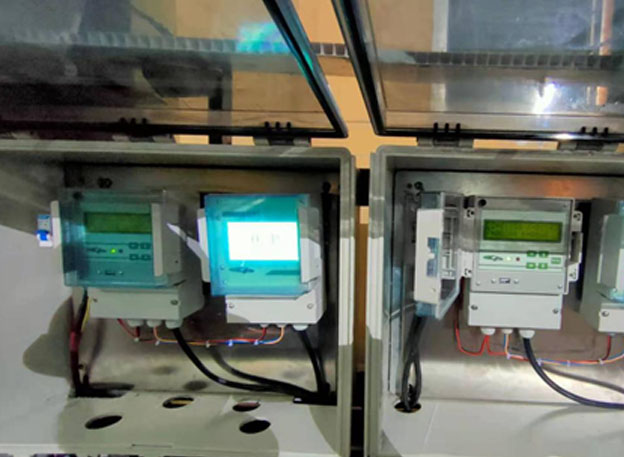 Na-22放射性儀表金礦充填攪拌桶下管道濃度測量工況案例(圖3)