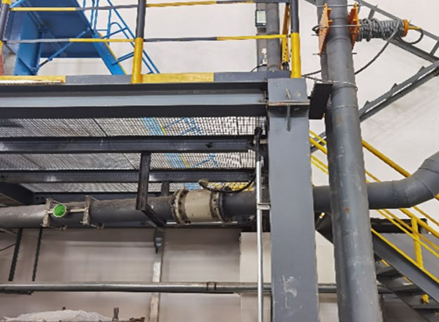 Na-22放射性儀表 金礦溢流管道密度測量現(xiàn)場案例(圖1)