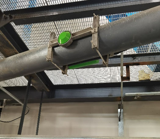 Na-22放射性儀表 金礦溢流管道密度測量現(xiàn)場案例(圖3)