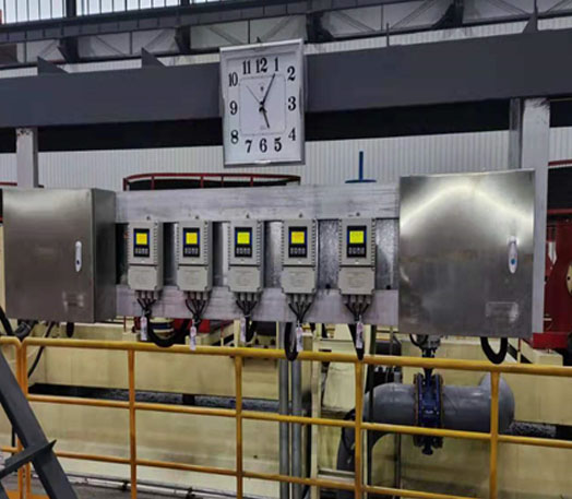 Na-22放射性儀表選礦廠聯動車間礦漿管道濃度測量案例(圖3) Na-22放射性儀表選礦廠聯動車間礦漿管道濃度測量案例(圖3)