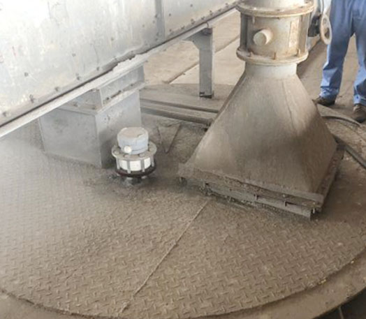 利馬克31A1-HF 氧化鋅倉工況案例(圖1)