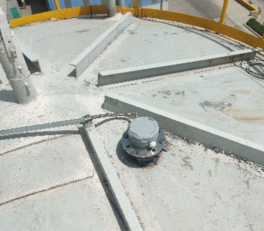 利馬克ULM-31A1 水泥公司灰倉測控工況案例(圖1)