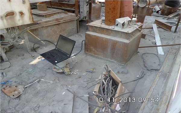 西山煤電-利馬克雷達(dá)物位計(jì)工況現(xiàn)場